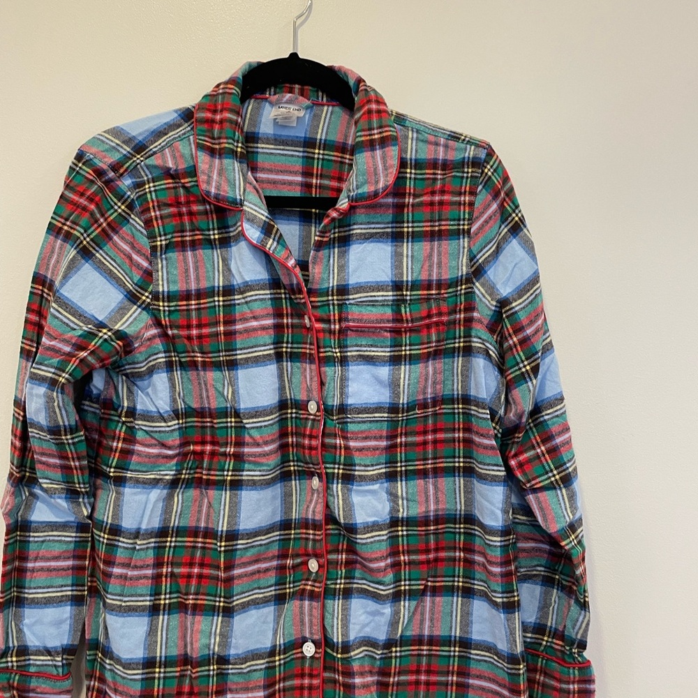 Lands End flannel pajamas medium